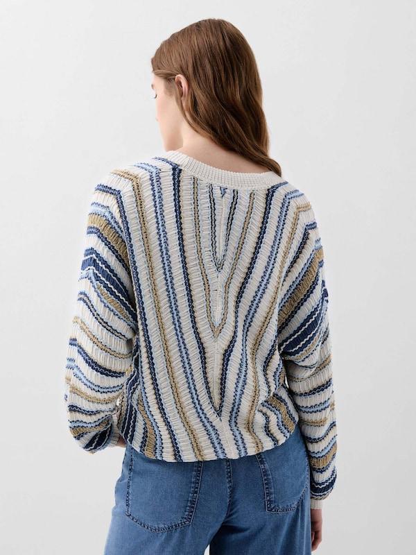 Scalpers Scalpers Pullover In Blau Hellblau