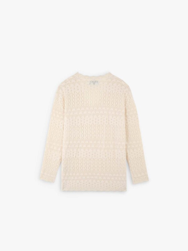 Scalpers Scalpers Pullover In Creme