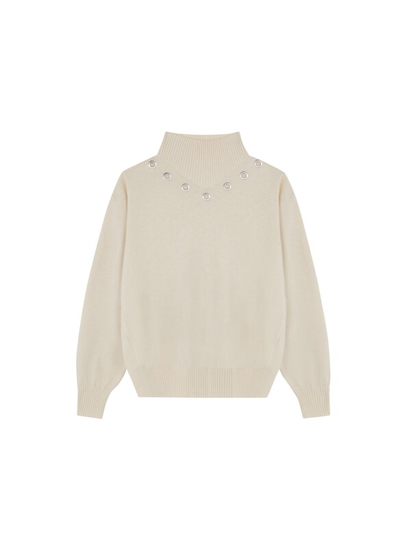 Scalpers Scalpers Pullover in Ecru