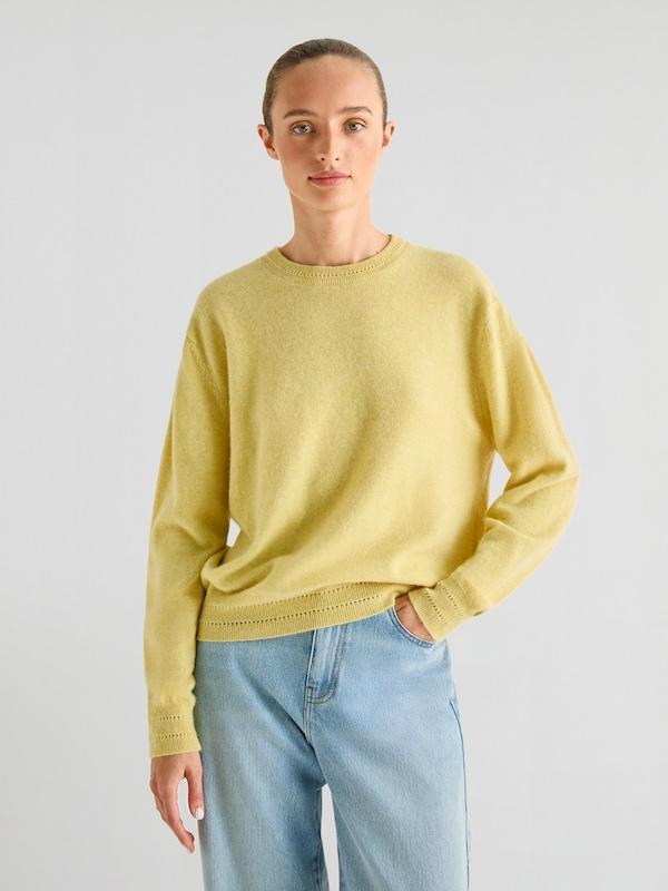 Scalpers Scalpers Pullover In Gelb
