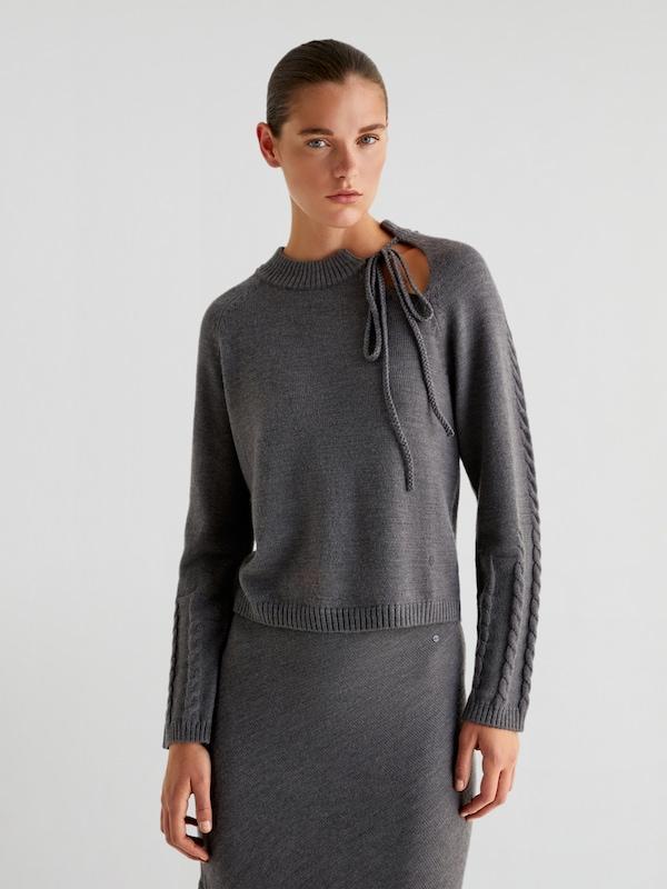 Scalpers Scalpers Pullover In Grau
