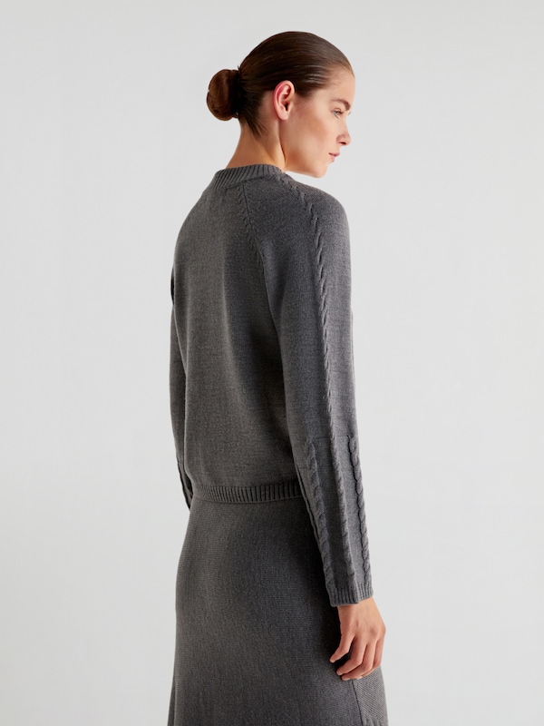 Scalpers Scalpers Pullover In Grau