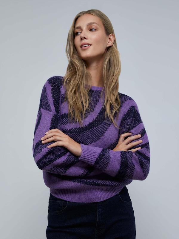Scalpers Scalpers Pullover In Lila