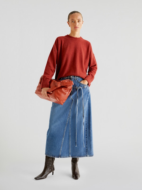 Scalpers Scalpers Pullover In Rot