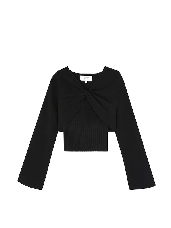 Scalpers Scalpers Pullover in Schwarz