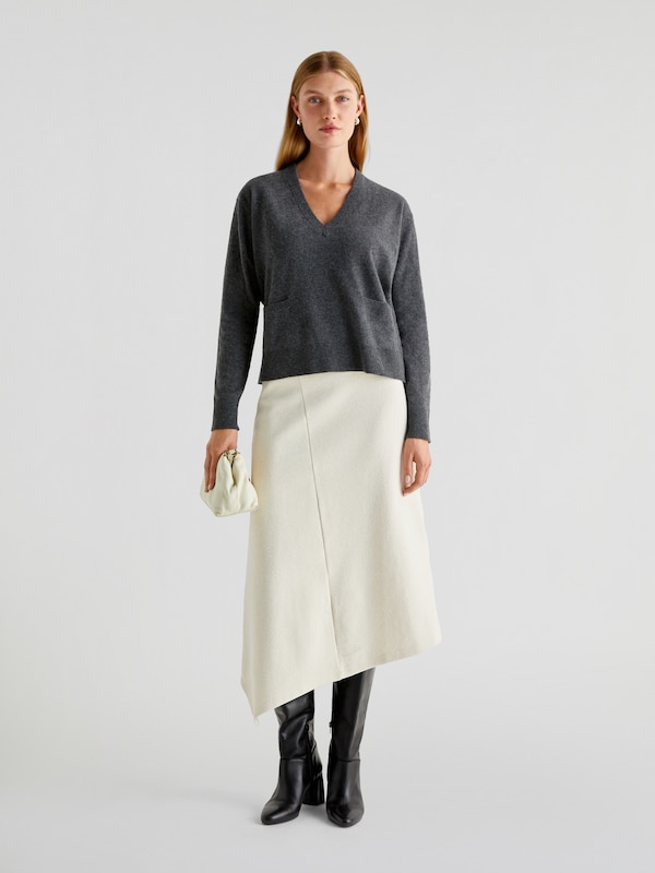 Scalpers Scalpers Pullover 'Joy' In Graumeliert
