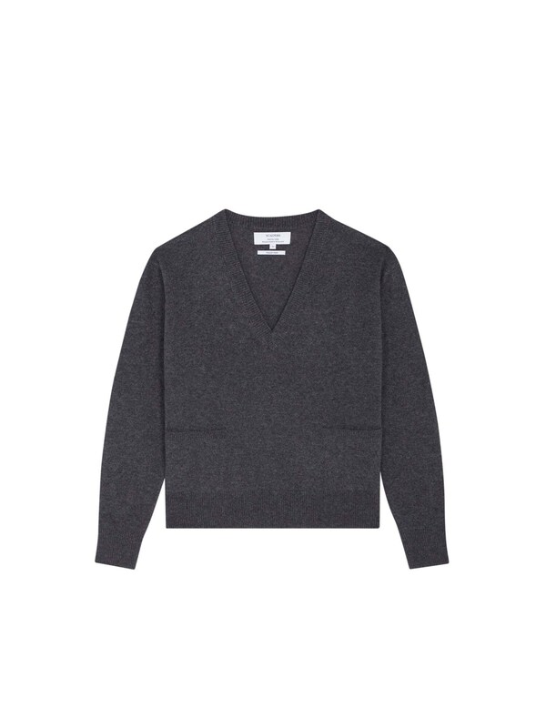 Scalpers Scalpers Pullover 'Joy' in Graumeliert