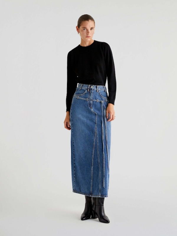 Scalpers Scalpers Pullover ' Joy ' In Schwarz