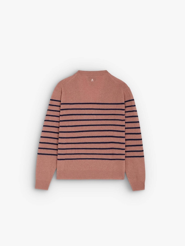 Scalpers Scalpers Pullover 'Joy Square' In Hellbraun