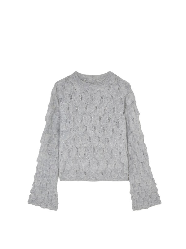 Scalpers Scalpers Scale Crystal Jumper ' ' in Grau