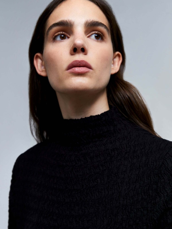 Scalpers Scalpers Slimfit Pullover In Schwarz