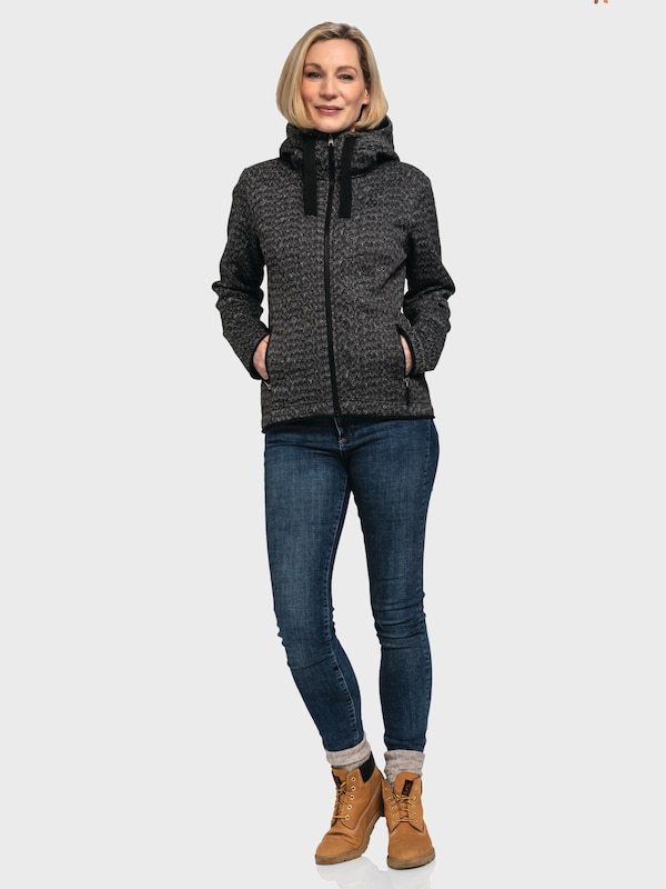 Schöffel Schöffel Funktionsfleecejacke 'Aurora' In Schwarz