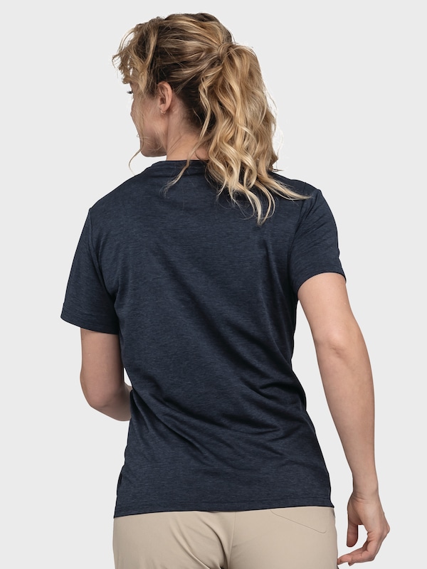Schöffel Schöffel Funktionsshirt 'Tauron' In Blaumeliert