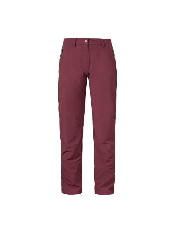 Schöffel Schöffel Regular Outdoorhose 'Engadin' in Burgunder