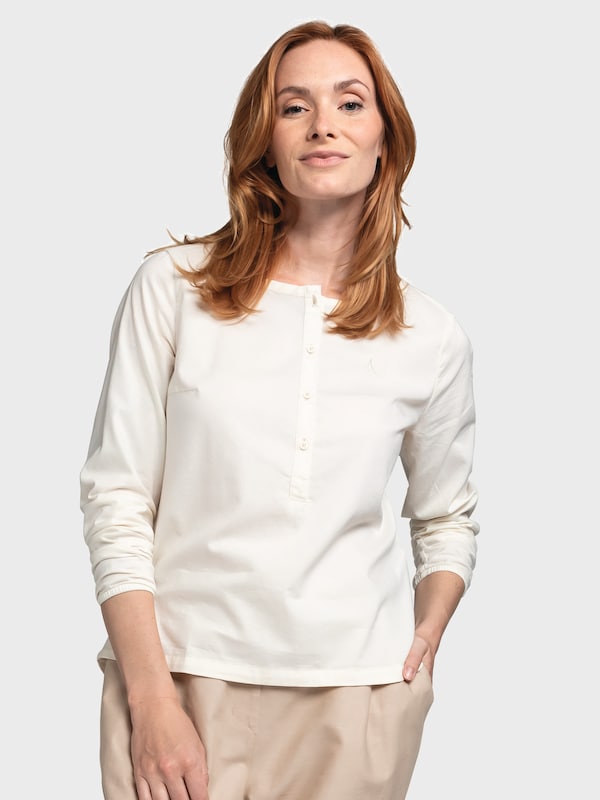 Schöffel Schöffel Bluse 'Catania' In Offwhite
