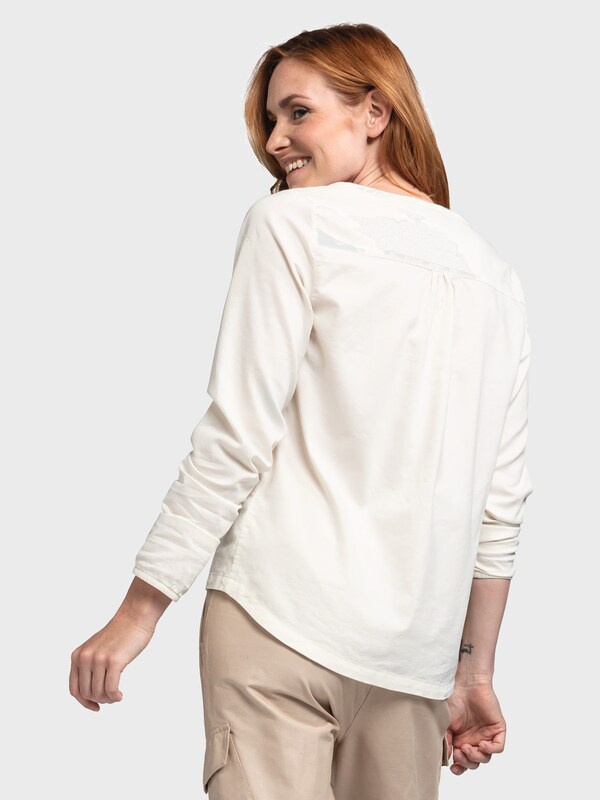 Schöffel Schöffel Bluse 'Catania' In Offwhite