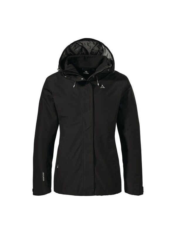 Schöffel Schöffel Outdoorjacke 'Okere' in Schwarz
