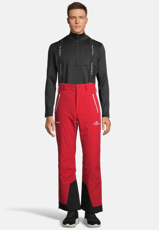 Schöffel Schöffel Regular Skihose 'Zip1 RT' In Rot