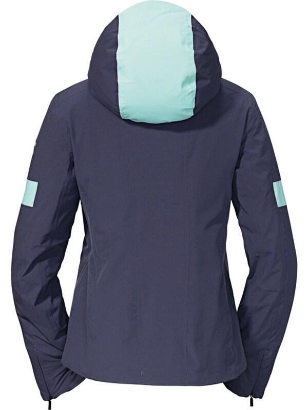 Schöffel Schöffel Sportjacke 'Pordoi2' In Blau Türkis Aqua Taubenblau