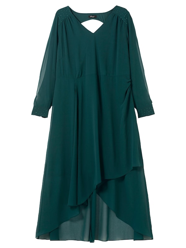 SHEEGO SHEEGO Abendkleid in Dunkelgrün
