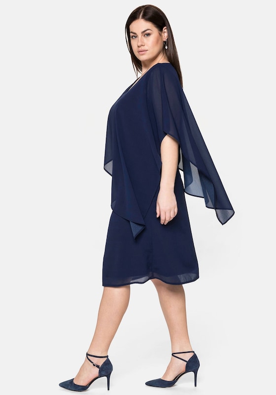 SHEEGO SHEEGO Cocktailkleid In Marine