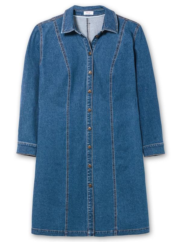 SHEEGO SHEEGO Kleid in Blue Denim