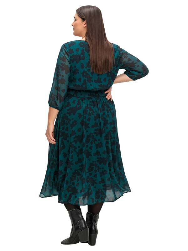 SHEEGO SHEEGO Kleid In Dunkelgrün