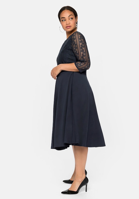 SHEEGO SHEEGO Kleid In Nachtblau