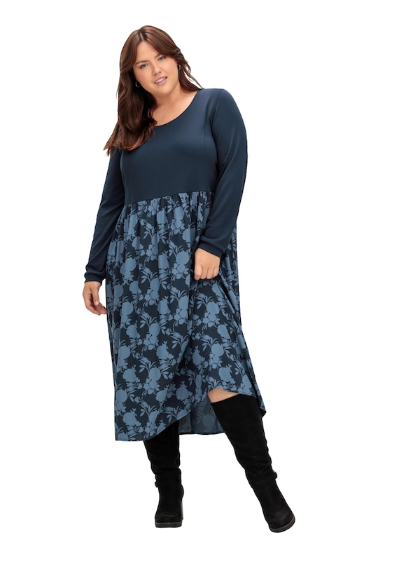 SHEEGO SHEEGO Kleid In Opal Dunkelblau