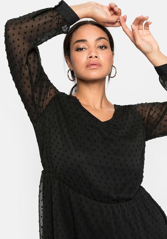 SHEEGO SHEEGO Kleid In Schwarz