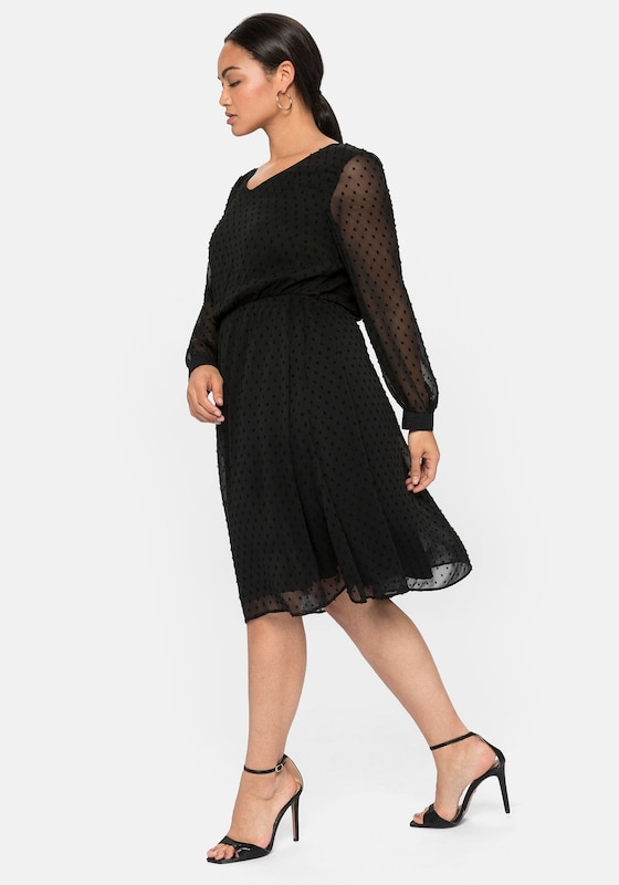 SHEEGO SHEEGO Kleid In Schwarz