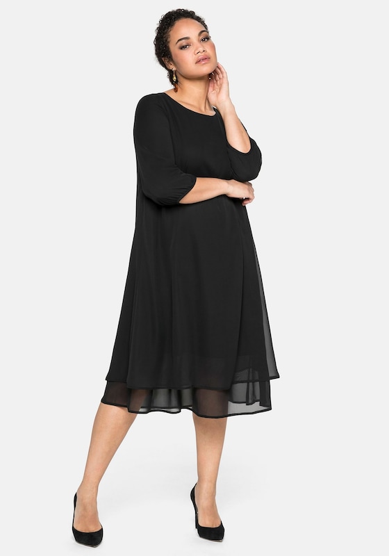 SHEEGO SHEEGO Kleid In Schwarz
