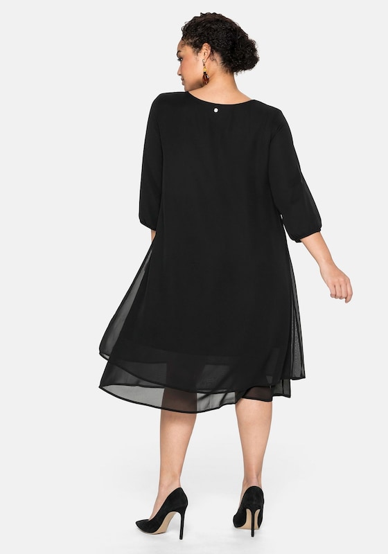 SHEEGO SHEEGO Kleid In Schwarz