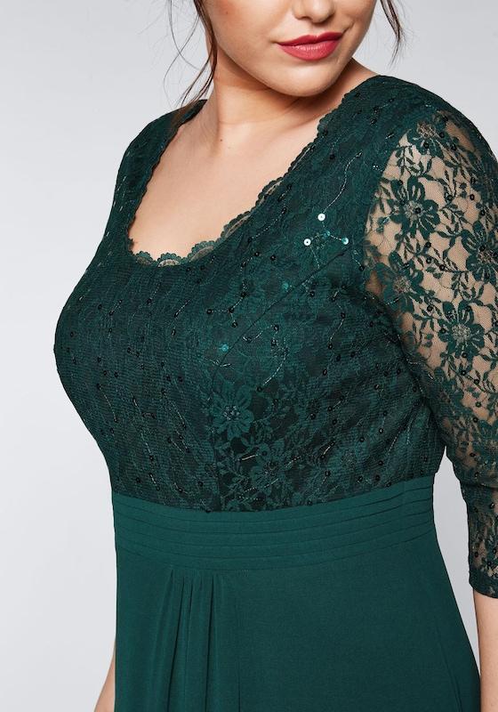 SHEEGO SHEEGO Kleid In Smaragd
