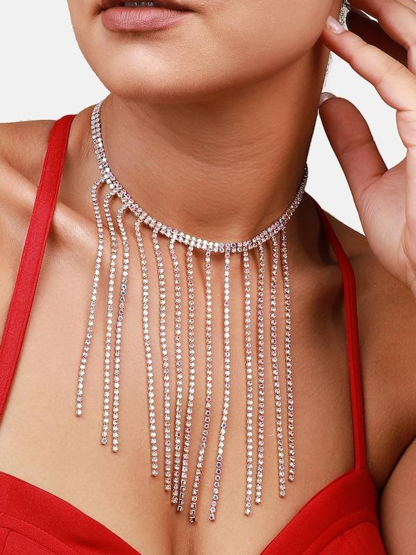SOHI SOHI Kette ' Merit ' In Gold Transparent