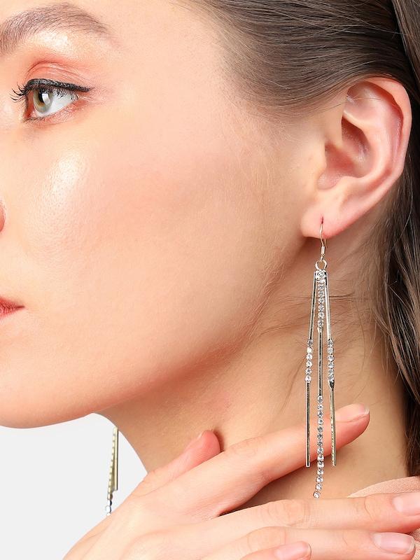 SOHI SOHI Ohrringe ' Brady ' In Gold Transparent