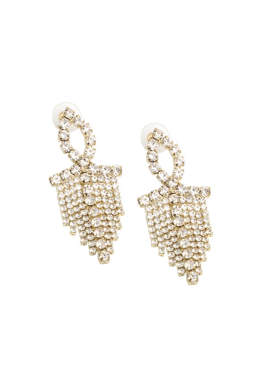 SOHI SOHI Ohrringe ' Carry ' in Silber Transparent