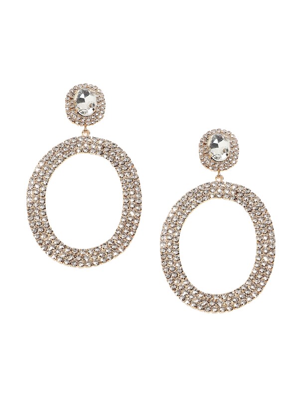 SOHI SOHI Ohrringe ' Eireen ' in Gold Transparent