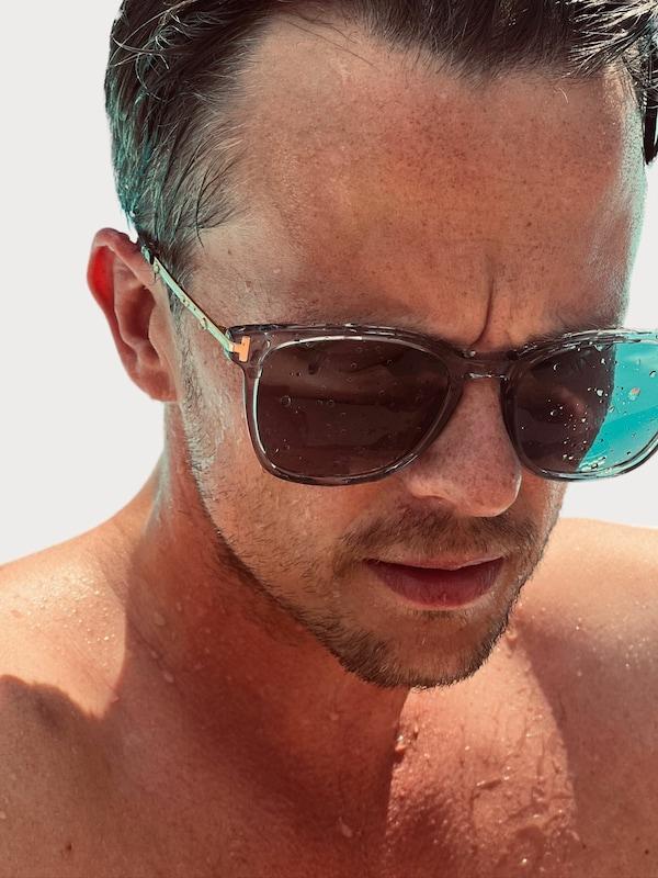 SOHO COPENHAGEN SOHO COPENHAGEN Sonnenbrille 'Walker' In Transparent
