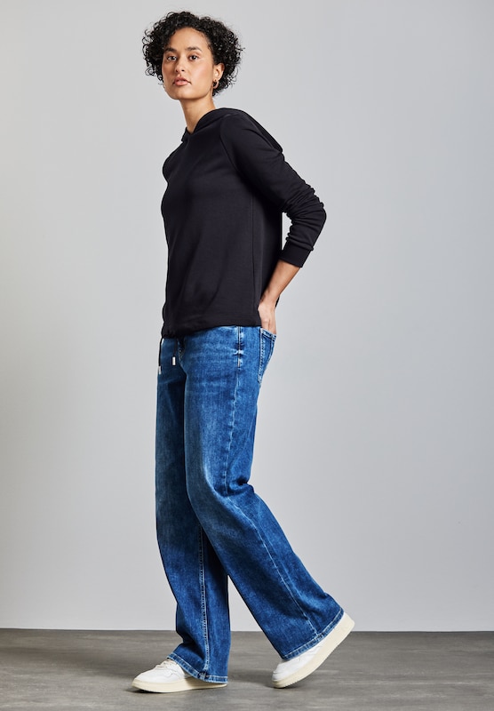 STREET ONE STREET ONE Sweatshirt In Navy