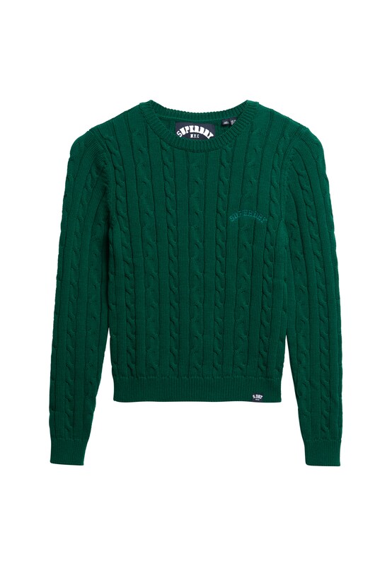 Superdry Superdry Pullover 'Essentials' in Dunkelgrün