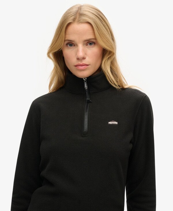 Superdry Superdry Fleecejacke In Schwarz