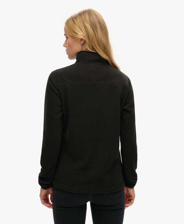 Superdry Superdry Fleecejacke In Schwarz