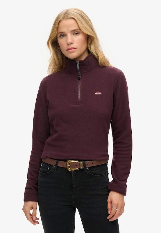 Superdry Superdry Pullover In Aubergine