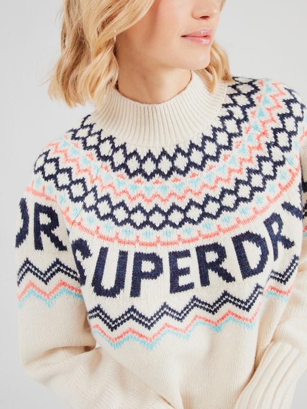 Superdry Superdry Pullover In Creme
