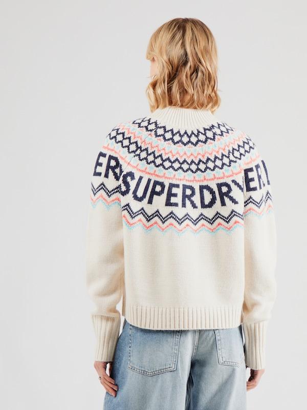 Superdry Superdry Pullover In Creme