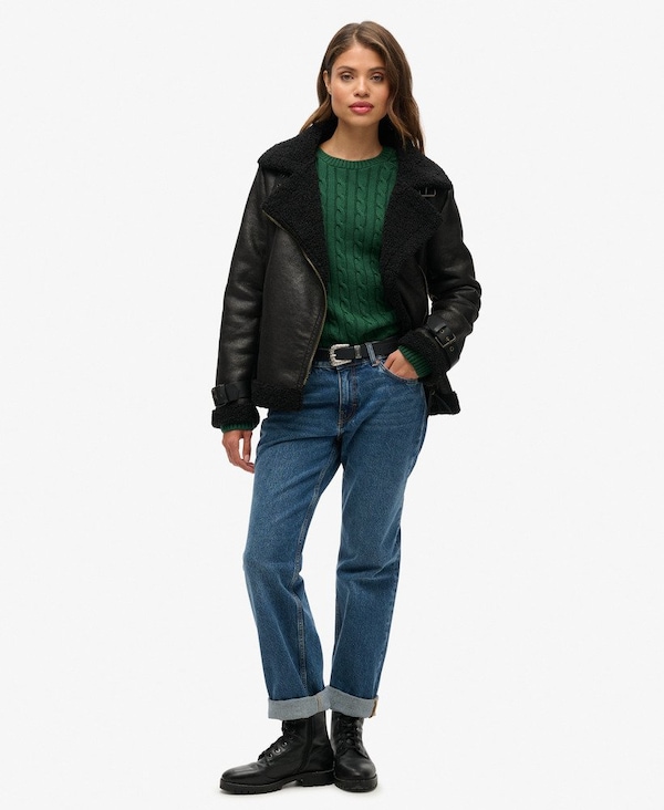 Superdry Superdry Pullover In Dunkelgrün