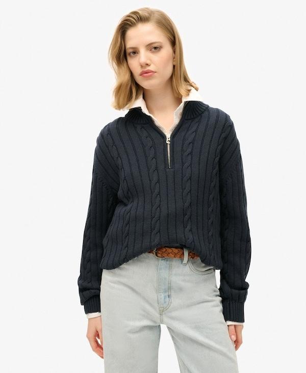 Superdry Superdry Pullover In Marine
