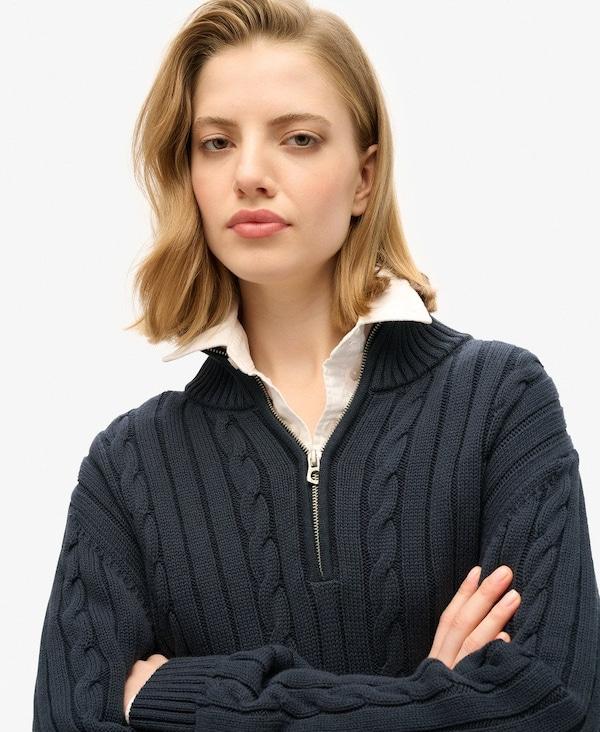 Superdry Superdry Pullover In Marine