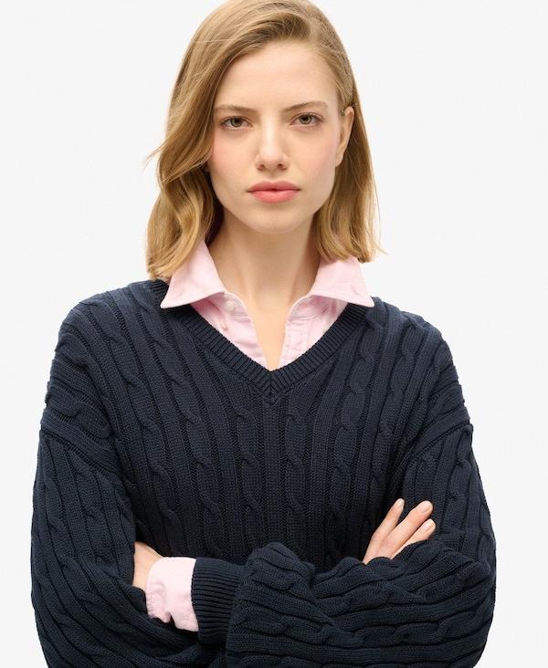 Superdry Superdry Pullover In Marine